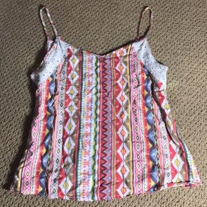 Patterned tank top